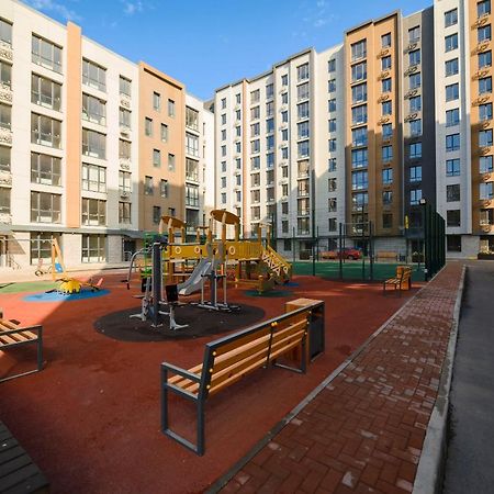 Как Дома - Двухкомнатная Квартира В Центре Almaty Exterior foto